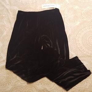 Josephine Chaus ladies black velvet pants size 18